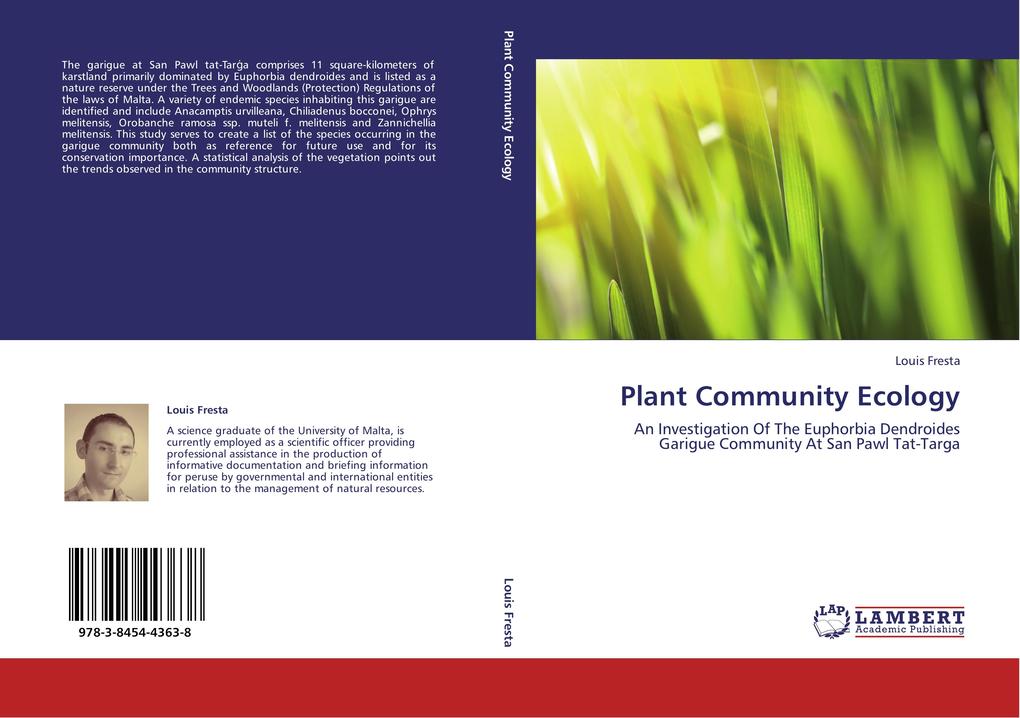 Plant Community Ecology