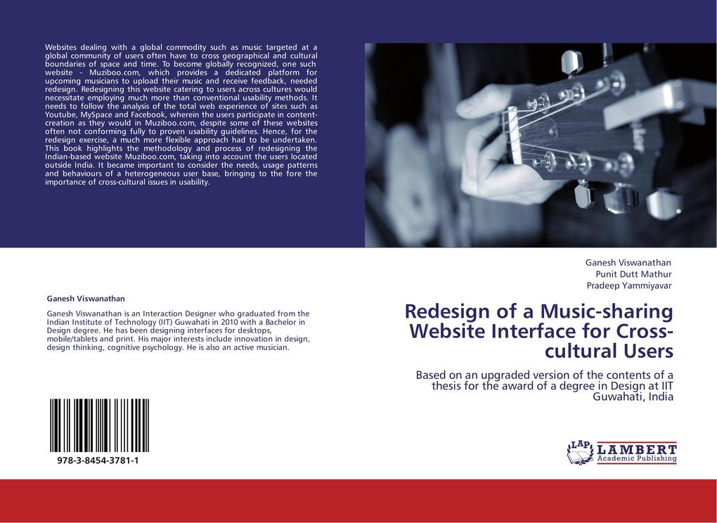 Redesign of a Music-sharing Website Interface for Cross-cultural Users
