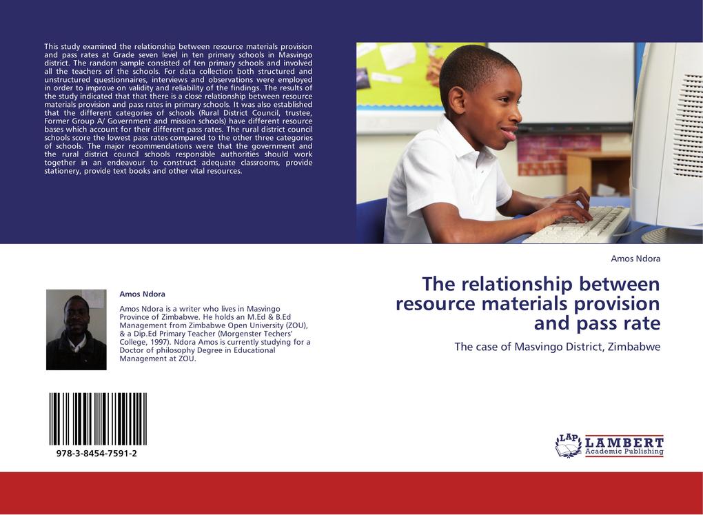 The relationship between resource materials provision and pass rate