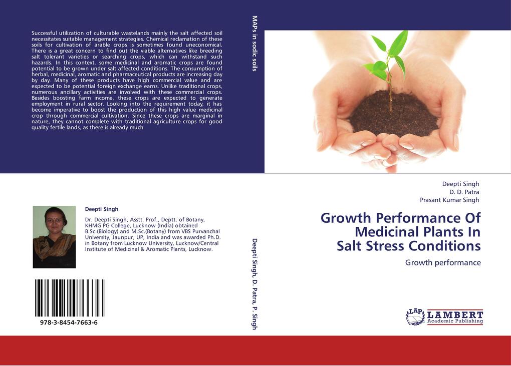 Growth Performance Of Medicinal Plants In Salt Stress Conditions