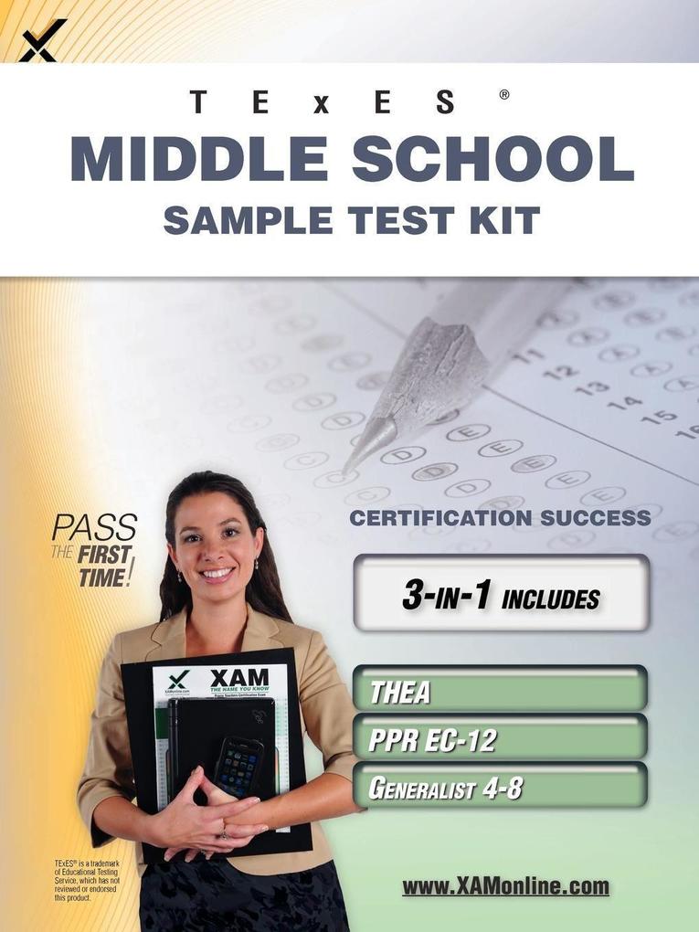 TExES Middle School Sample Test Kit: Thea Ppr Ec-12 Generalist 4-8 Teacher Certification Study Guide