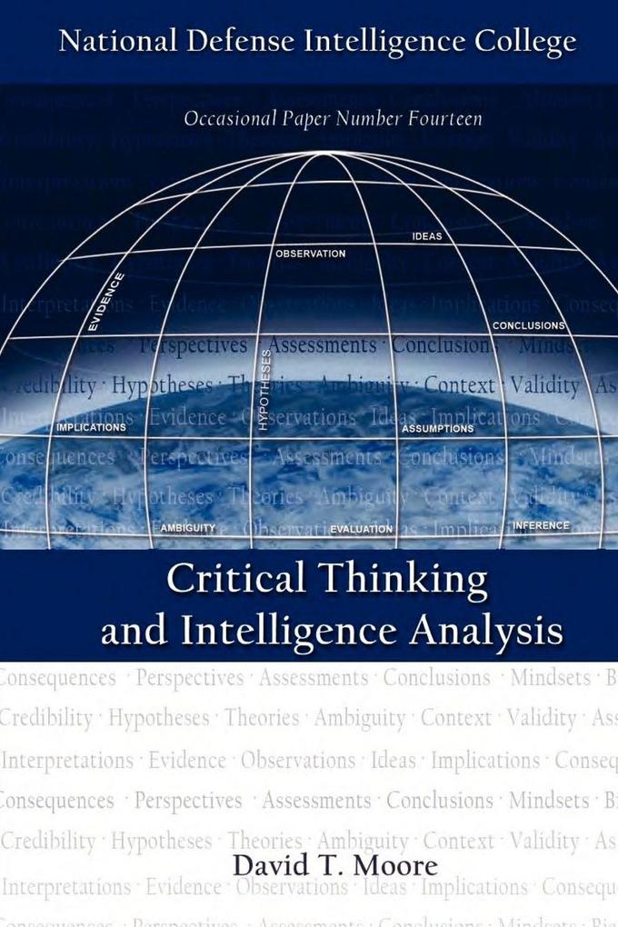 Critical Thinking and Intelligence Analysis (Second Edition)