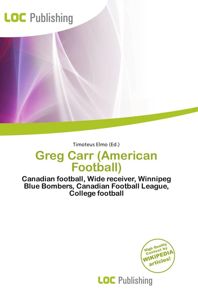 Greg Carr (American Football)