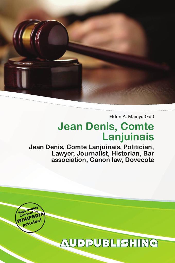 Jean Denis Comte Lanjuinais