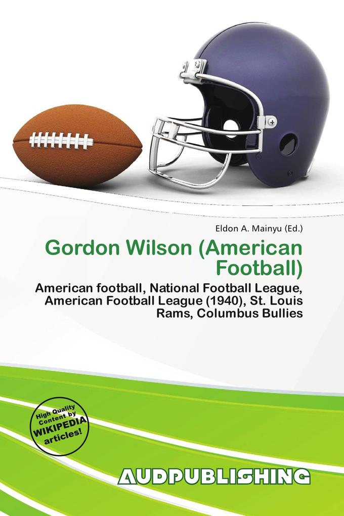 Gordon Wilson (American Football)