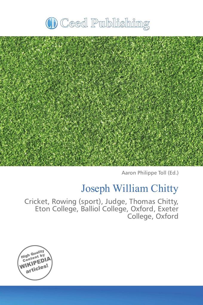 Joseph William Chitty