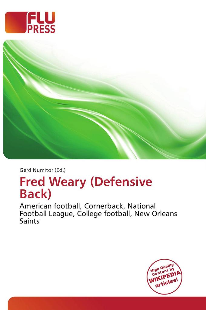 Fred Weary (Defensive Back)