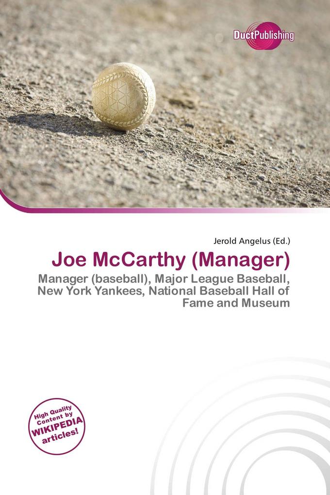Joe McCarthy (Manager)