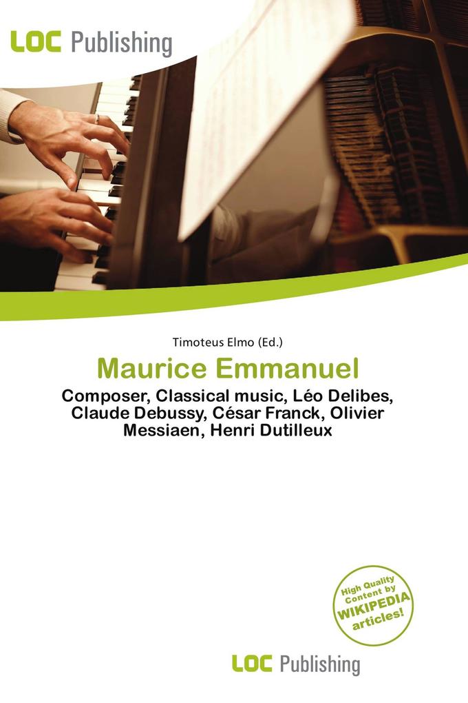 Maurice Emmanuel