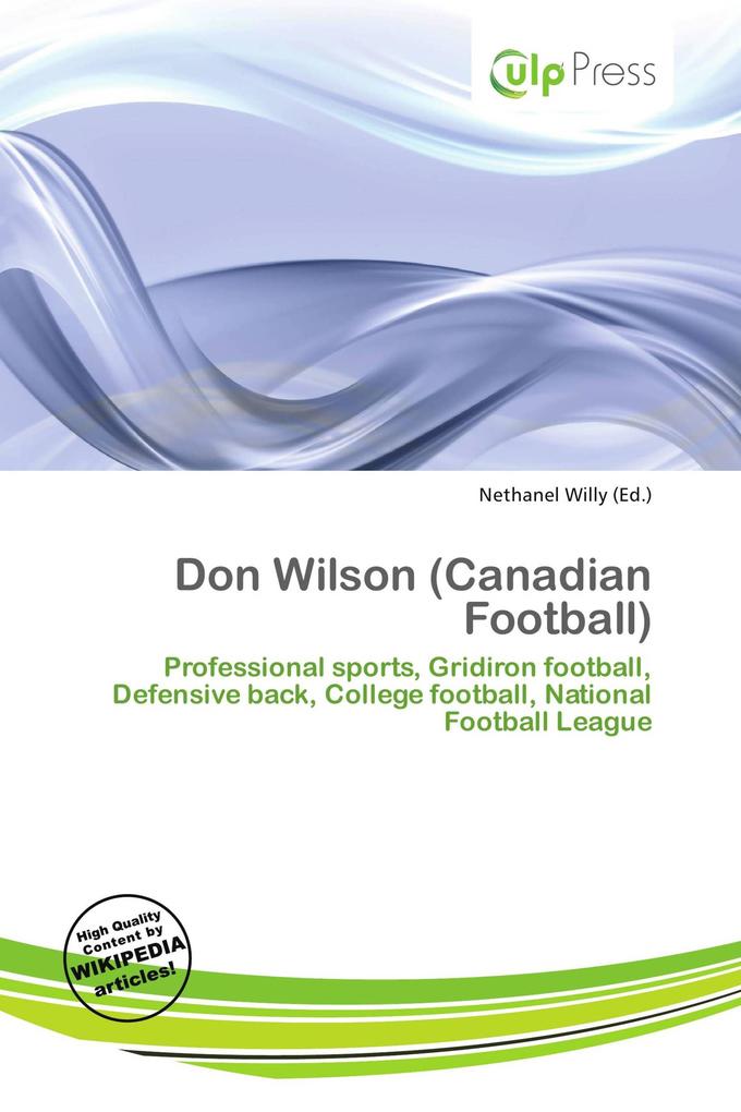 Don Wilson (Canadian Football)