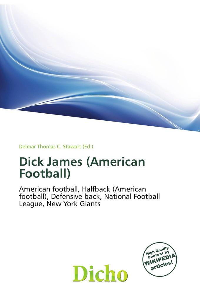Dick James (American Football)