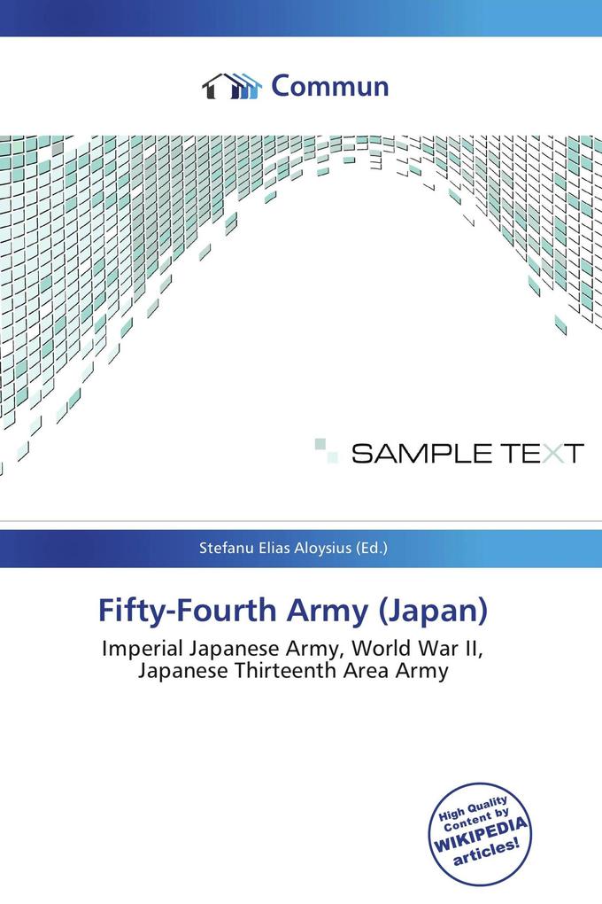 Fifty-Fourth Army (Japan)