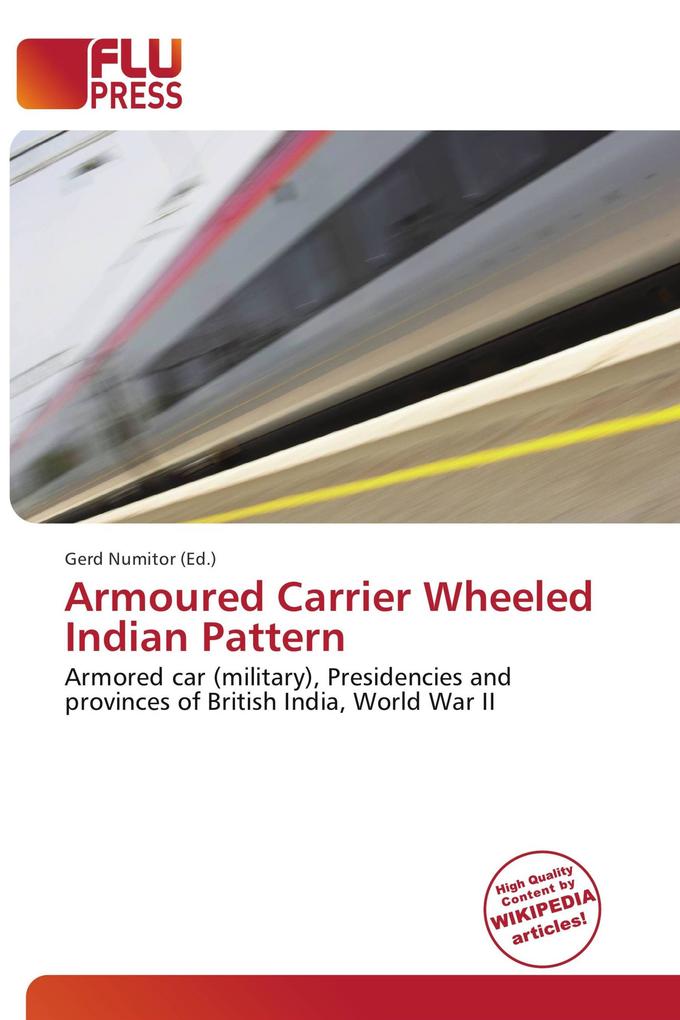 Armoured Carrier Wheeled Indian Pattern