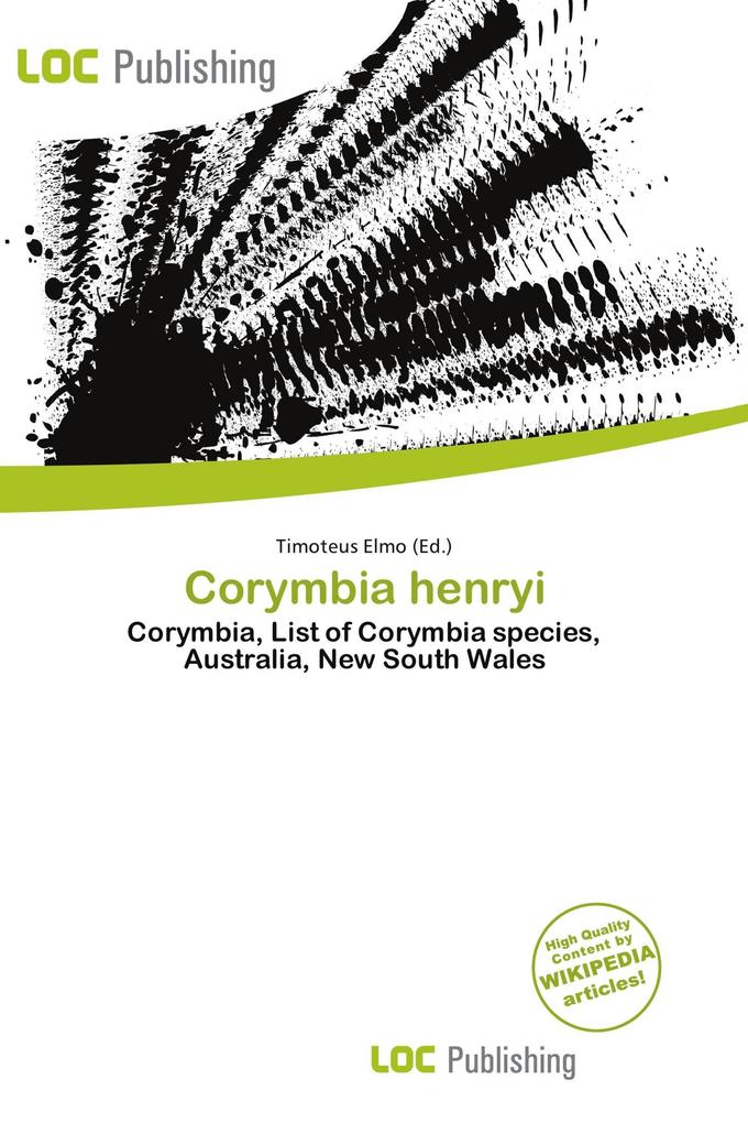 Corymbia henryi