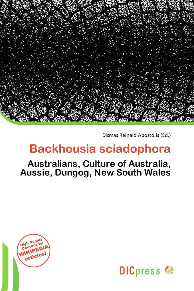 Backhousia sciadophora