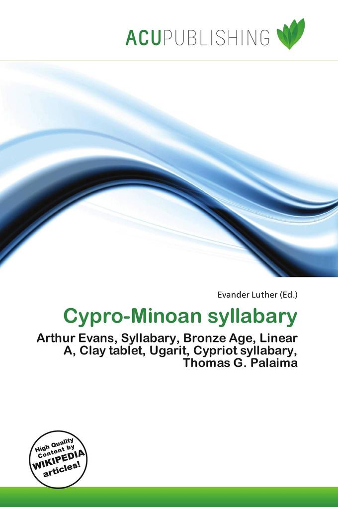 Cypro-Minoan syllabary
