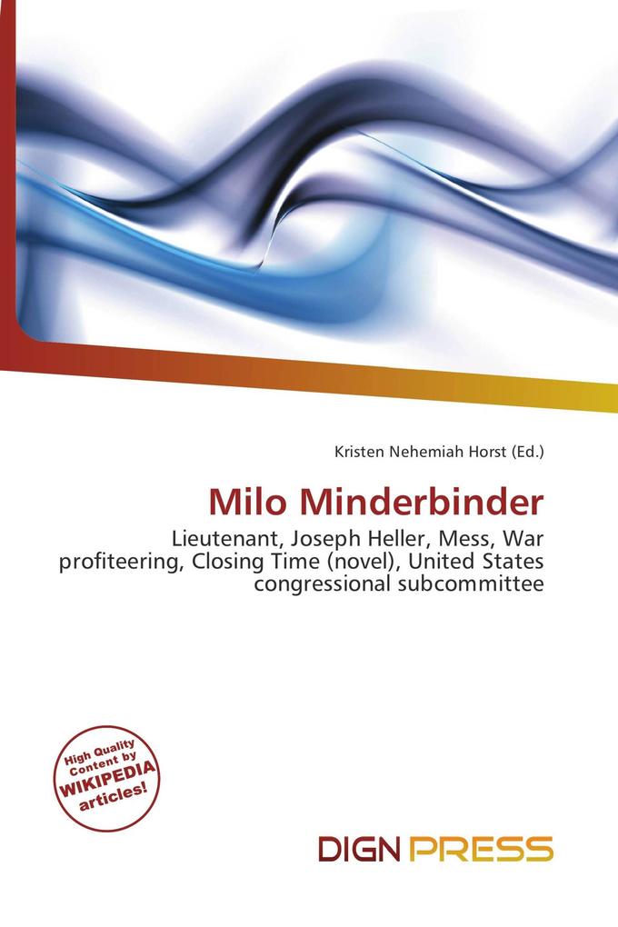 Milo Minderbinder