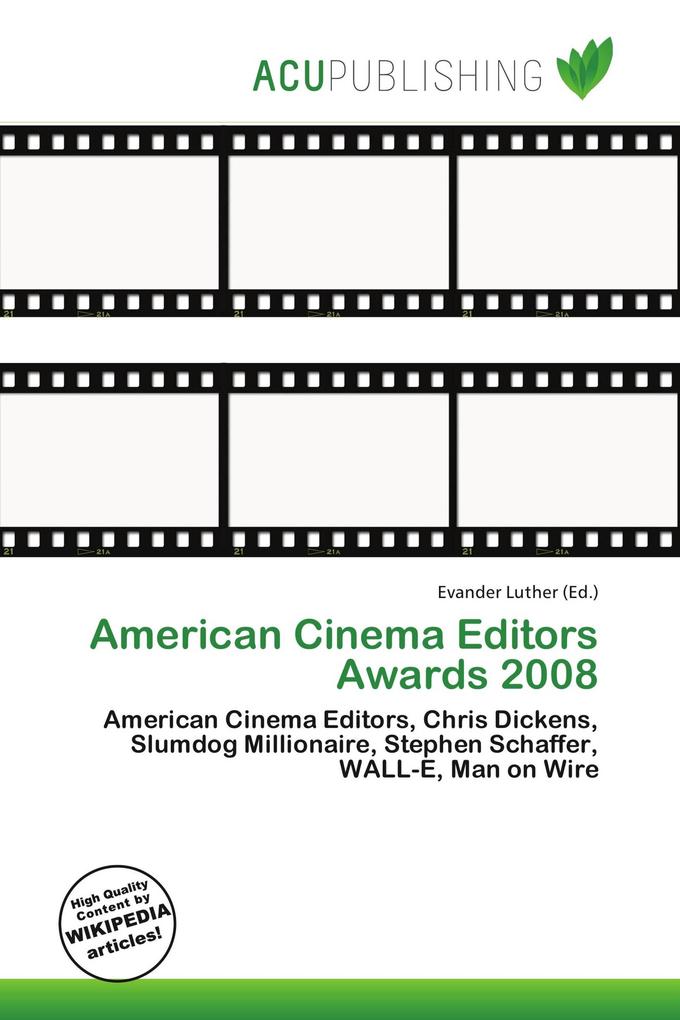 American Cinema Editors Awards 2008