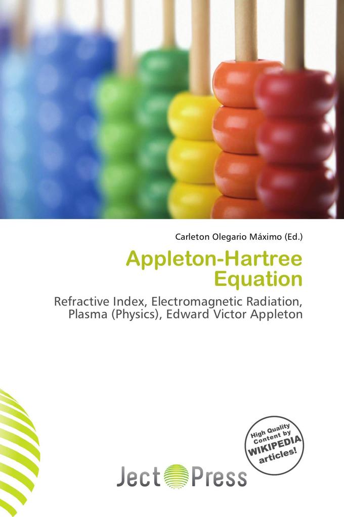 Appleton-Hartree Equation