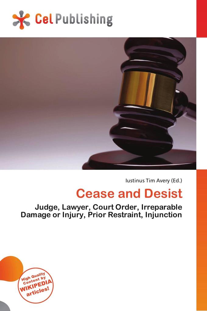 Cease and Desist