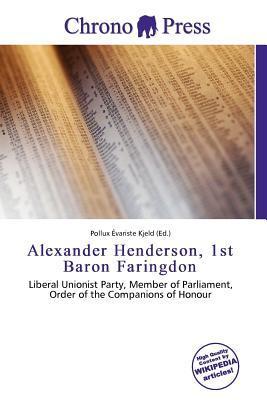 Alexander Henderson 1st Baron Faringdon