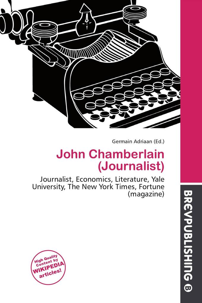 John Chamberlain (Journalist)