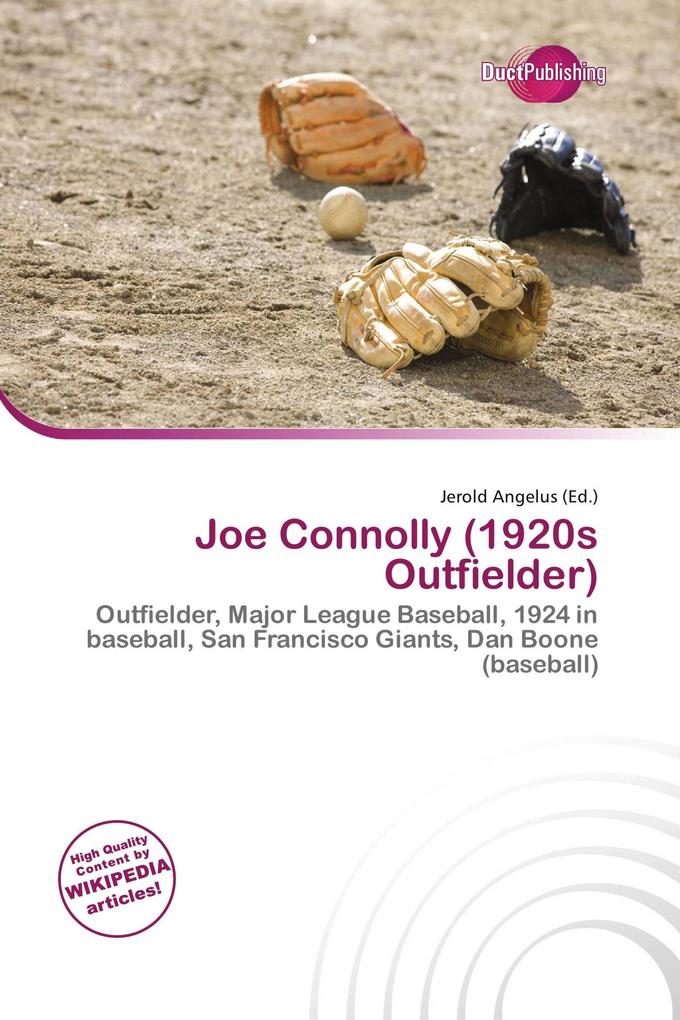 Joe Connolly (1920s Outfielder)