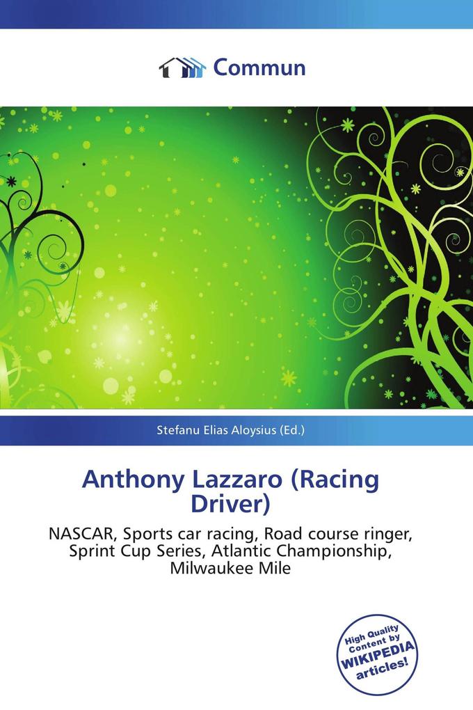 Anthony Lazzaro (Racing Driver)