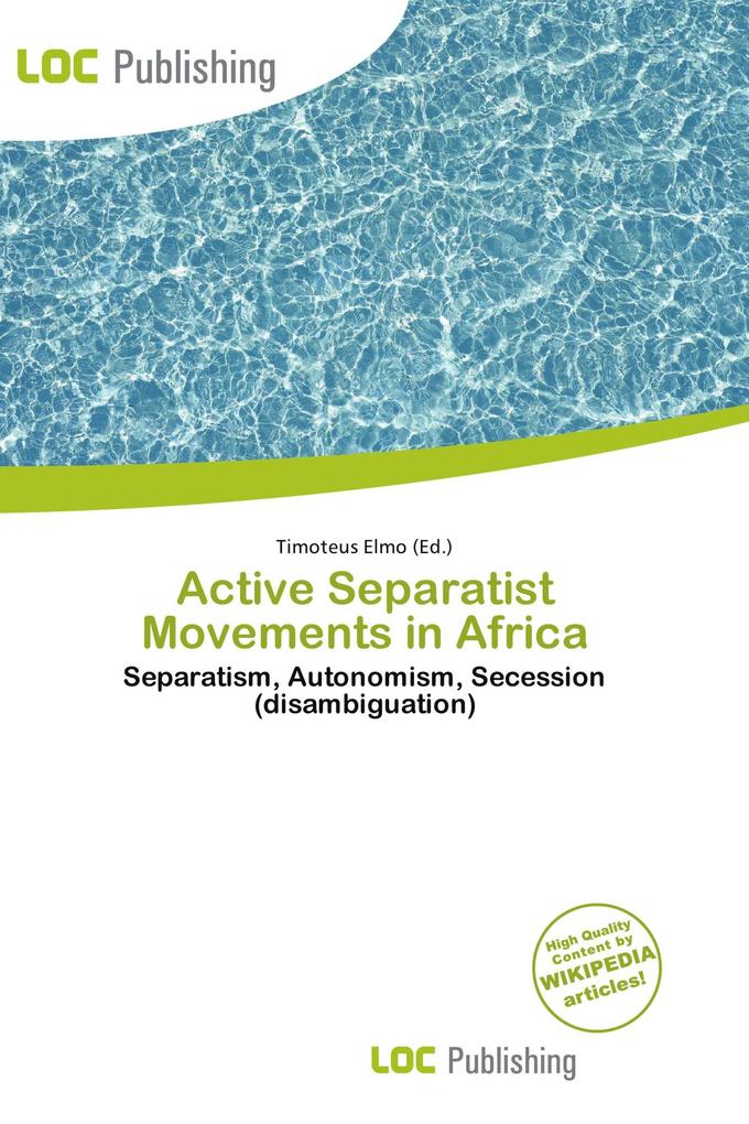 Active Separatist Movements in Africa