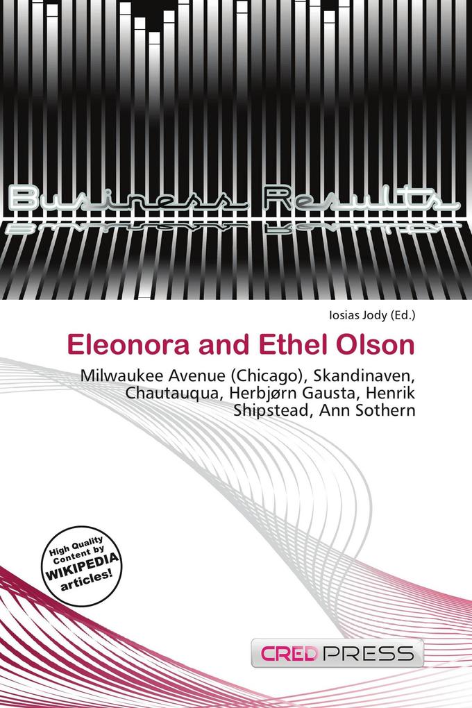 Eleonora and Ethel Olson