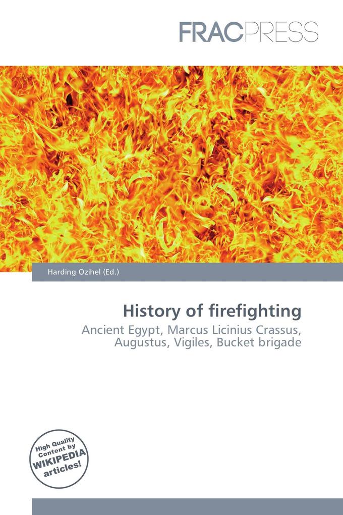 History of firefighting