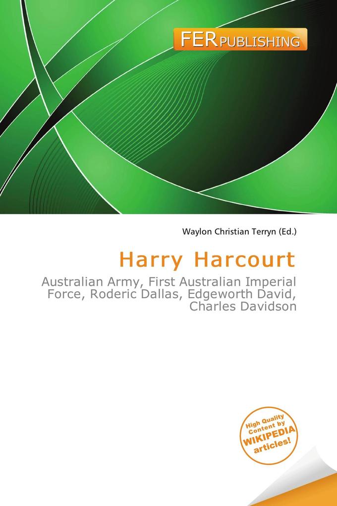 Harry Harcourt