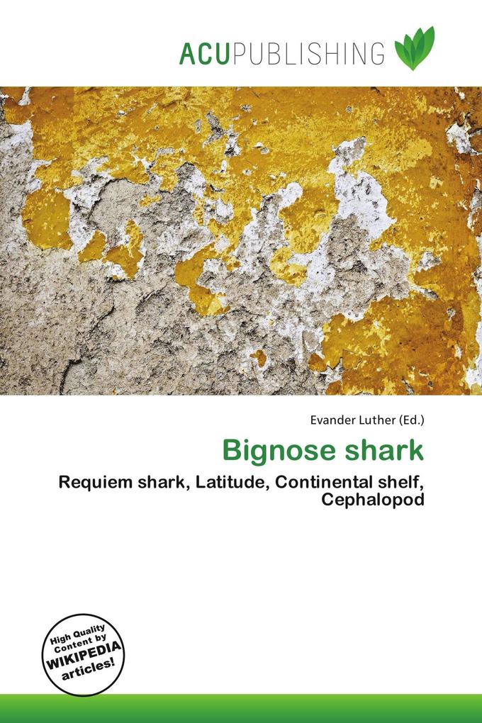 Bignose shark