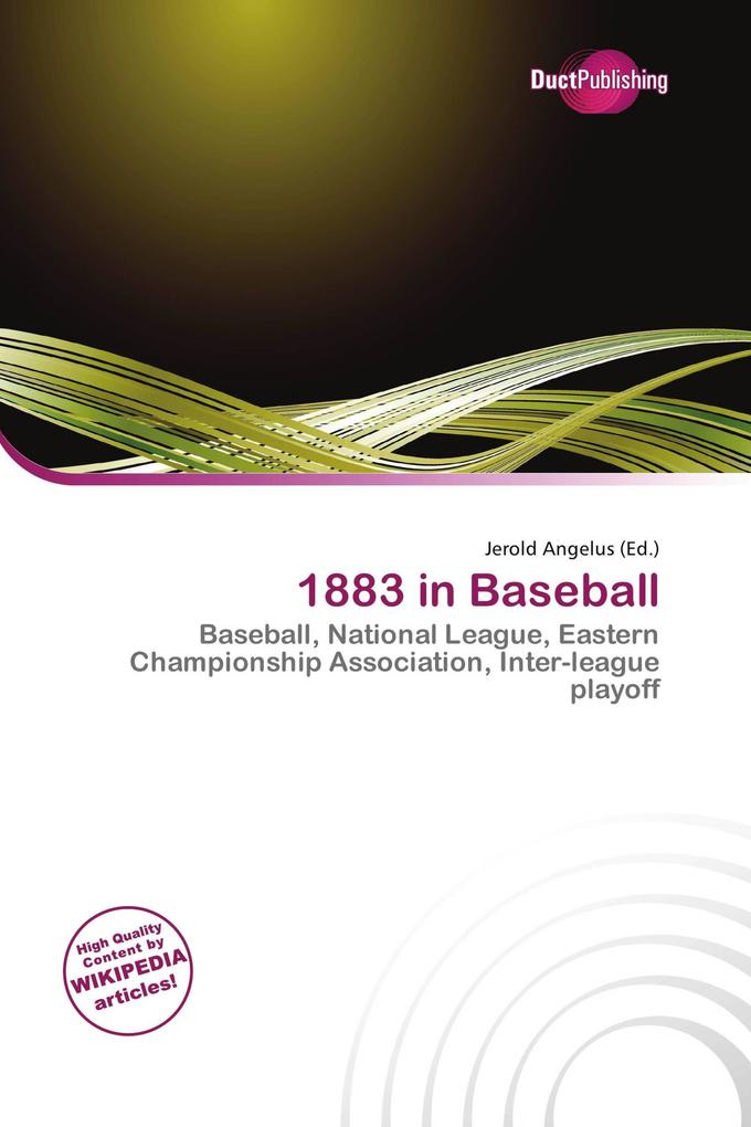 1883 in Baseball