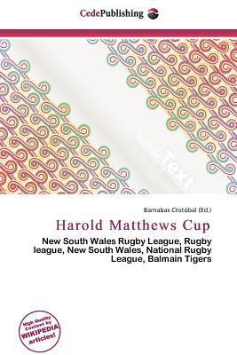 Harold Matthews Cup