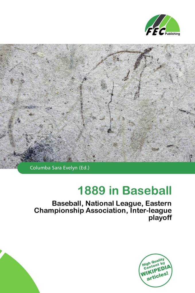 1889 in Baseball