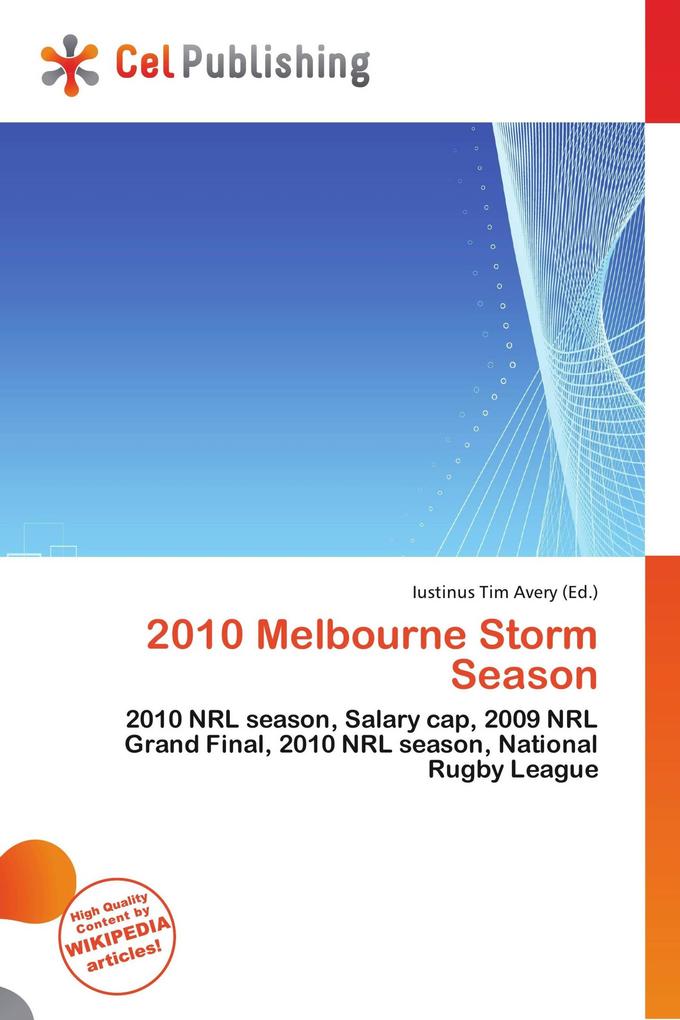 2010 Melbourne Storm Season