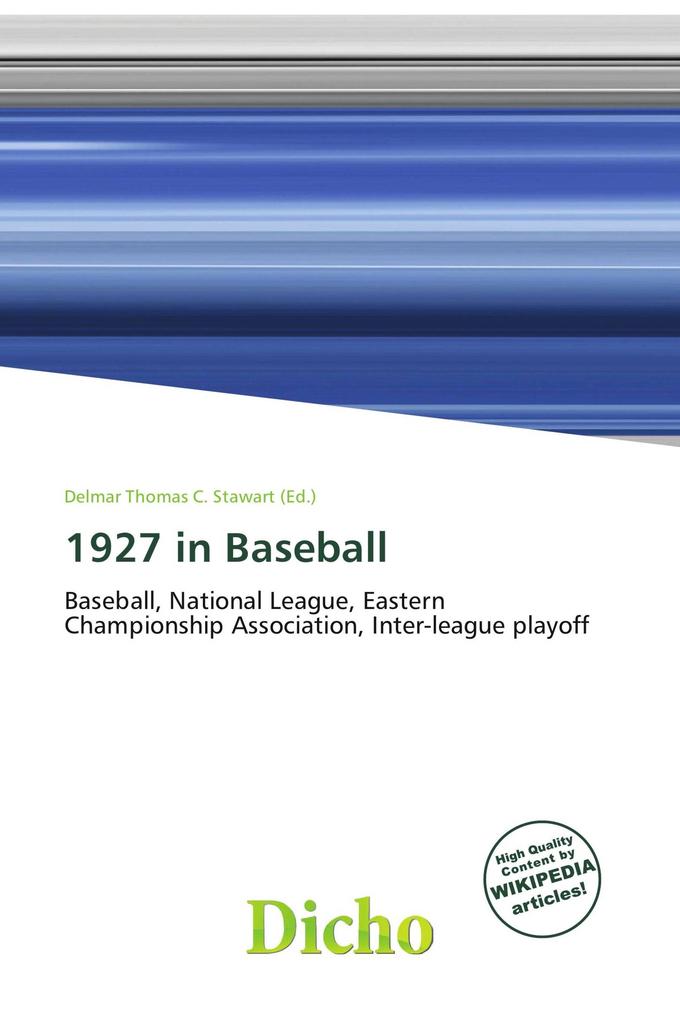 1927 in Baseball