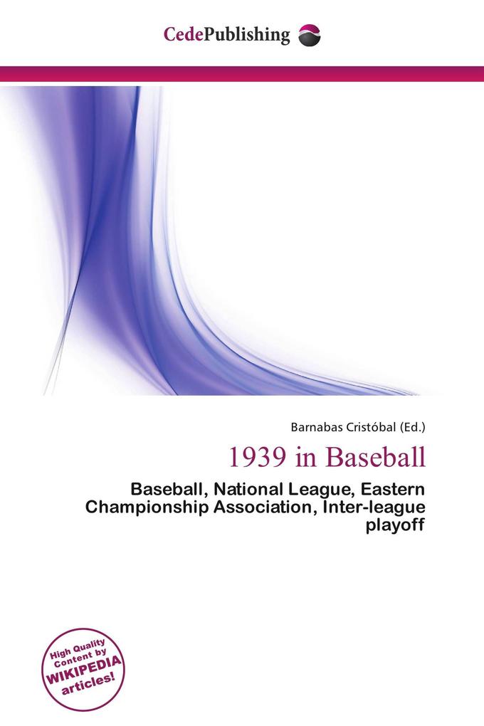 1939 in Baseball