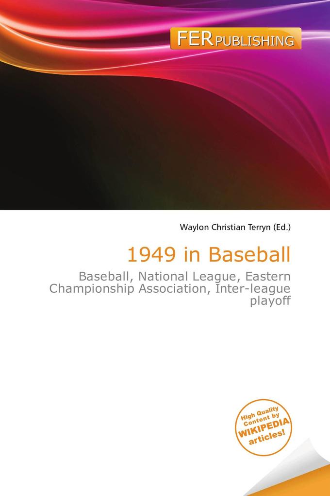 1949 in Baseball