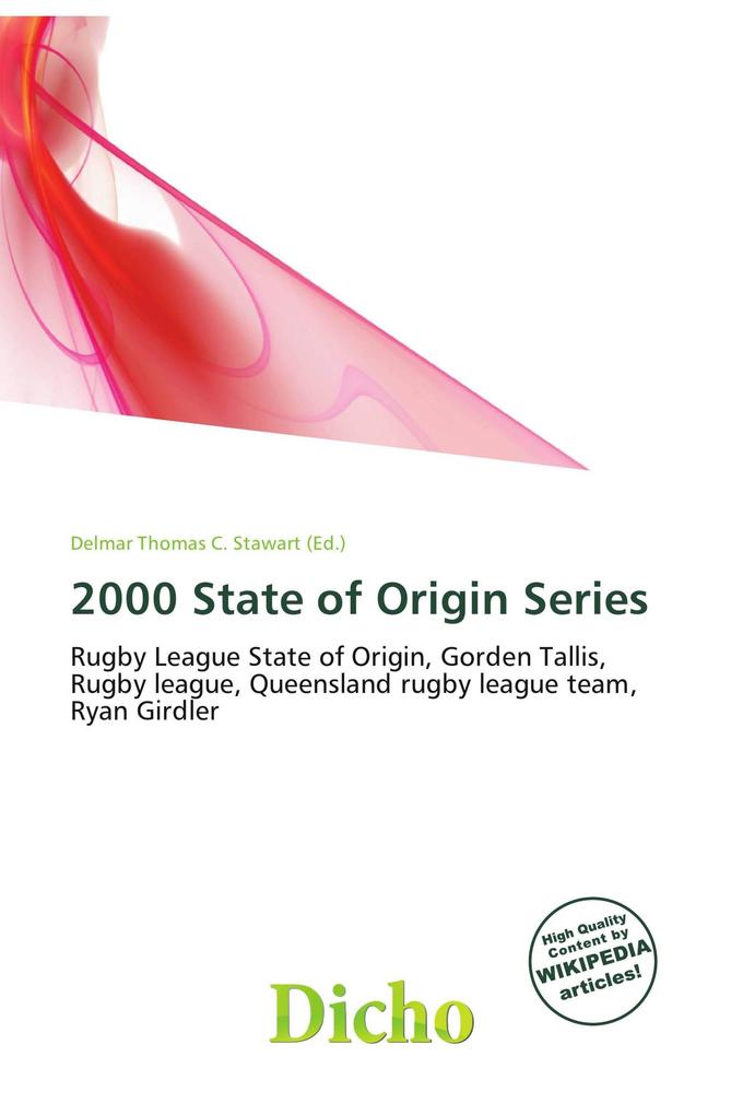 2000 State of Origin Series
