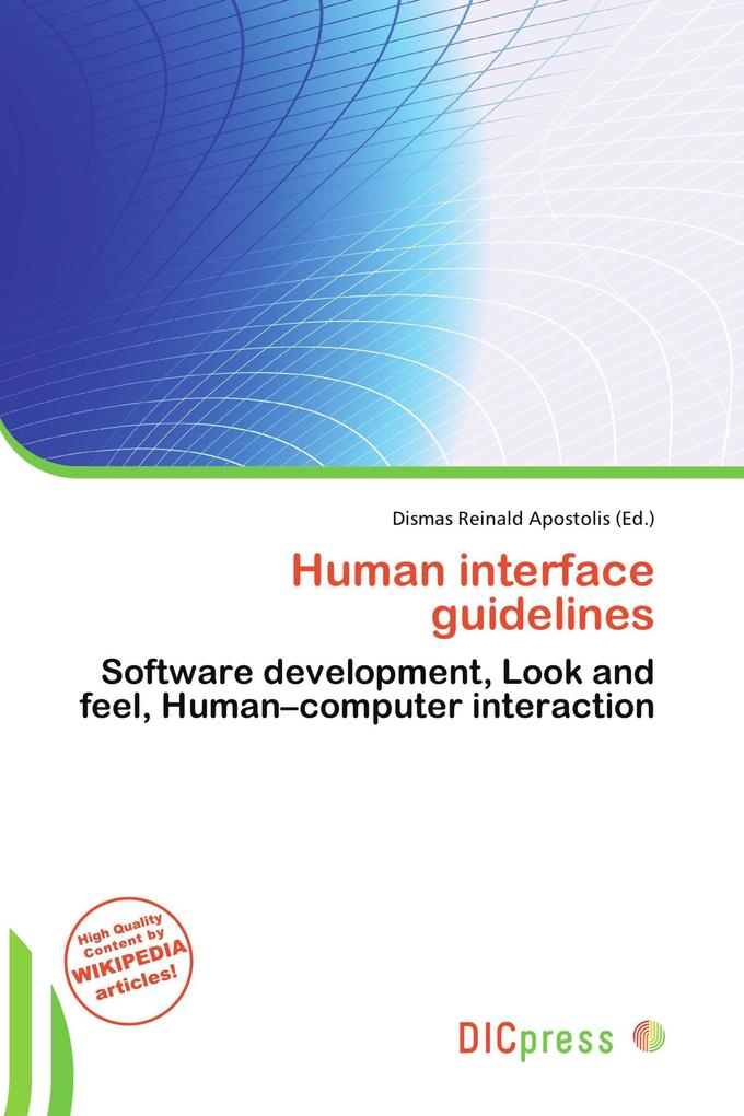 Human interface guidelines