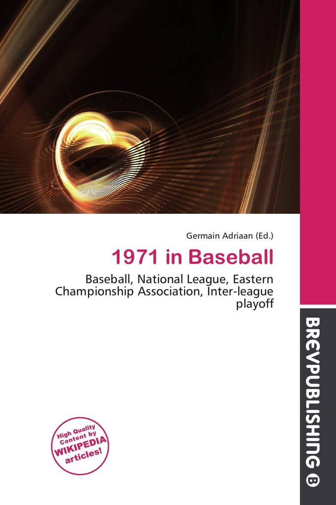 1971 in Baseball