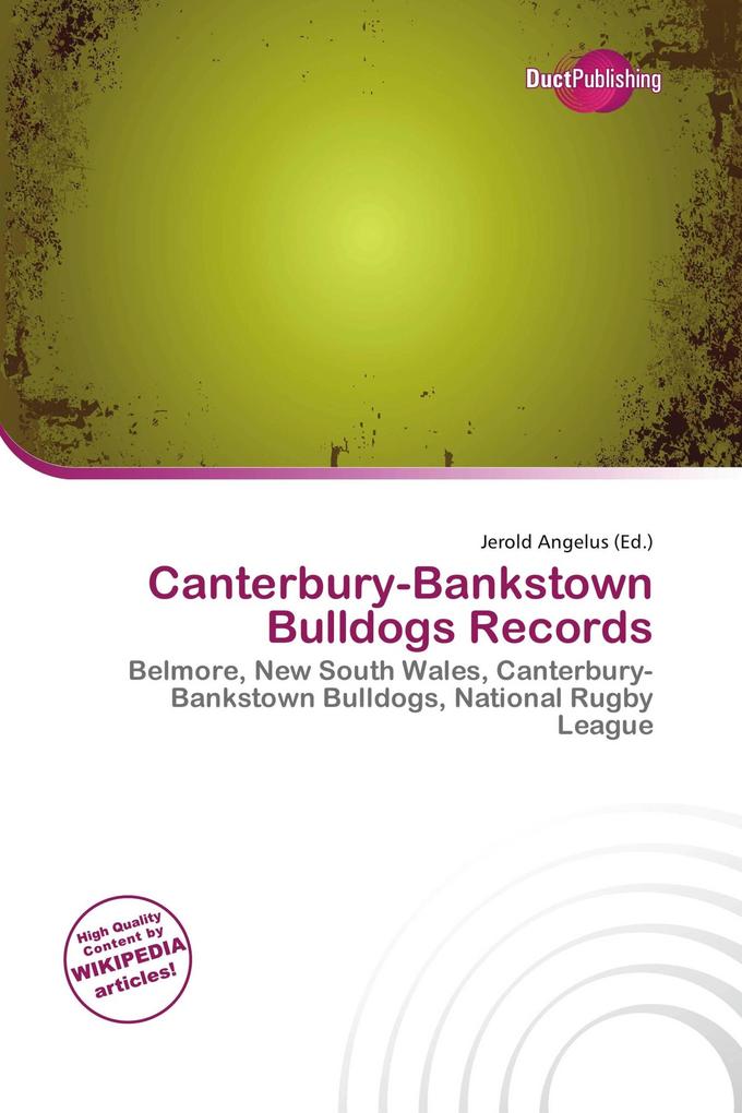 Canterbury-Bankstown Bulldogs Records