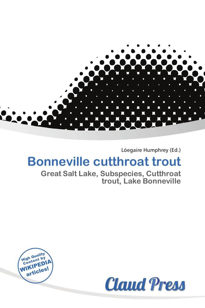 Bonneville cutthroat trout