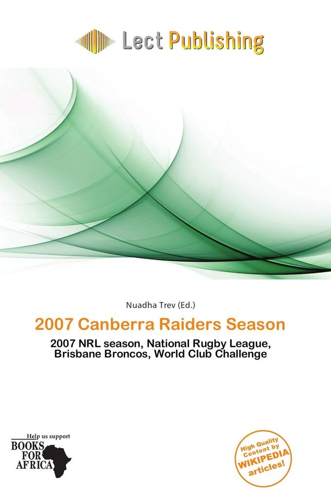 2007 Canberra Raiders Season