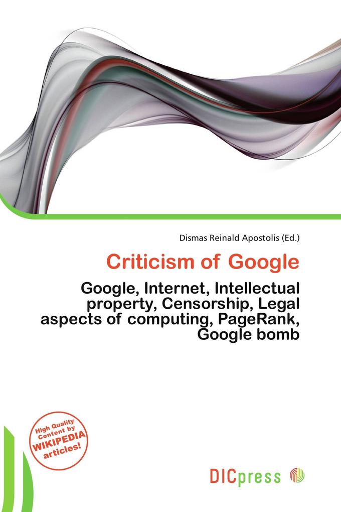 Criticism of Google
