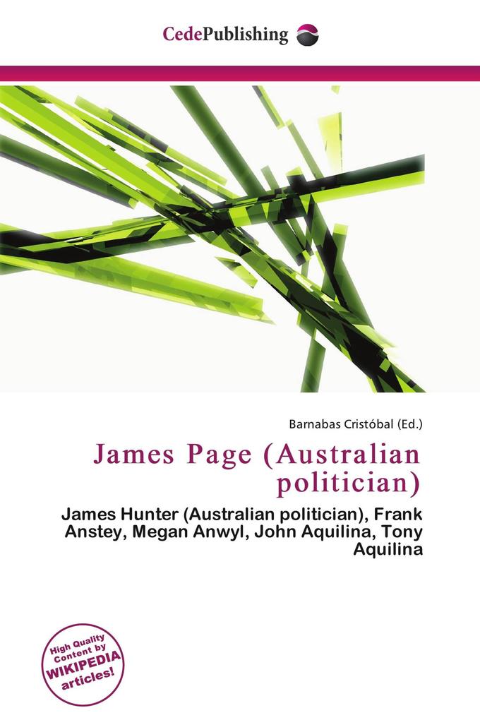 James Page (Australian politician)