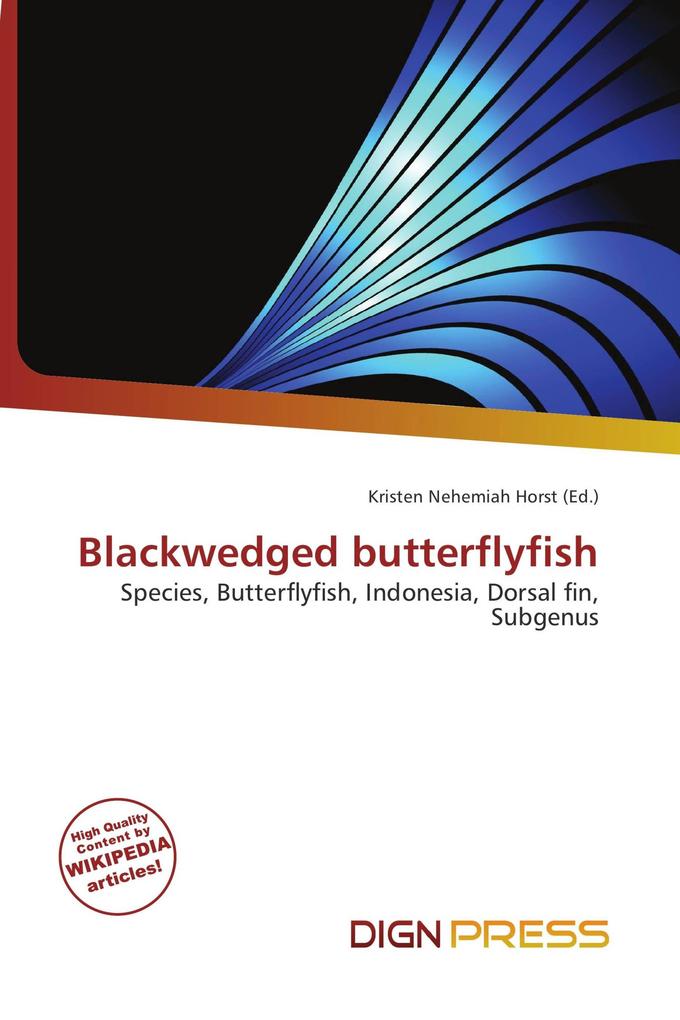 Blackwedged butterflyfish