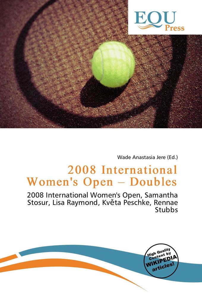 2008 International Women's Open - Doubles